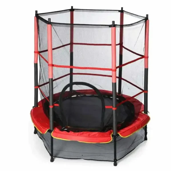Idéal pour l'intérieur ou l'extérieur, notre trampoline 140cm offre une sécurité maximale.