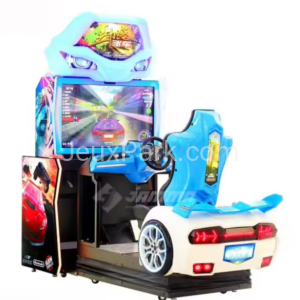 Machine de jeu d'arcade de course à monnayeur, simulation de jeu de voiture d'arcade,