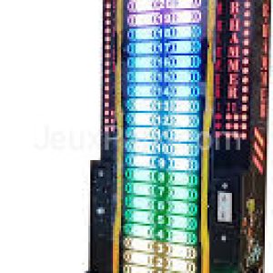machine de jeu d'arcade à monnayeur, type marteau Hercule, avec système de rachat de tickets pour centre de jeux